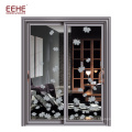 Aluminium windows and doors with powder coated aluminum sliding door